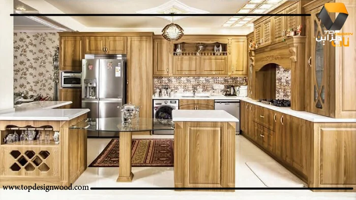 جنس کابینت جزیره ام دی اف