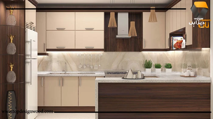 ساخت کابینت جزیره ام دی اف