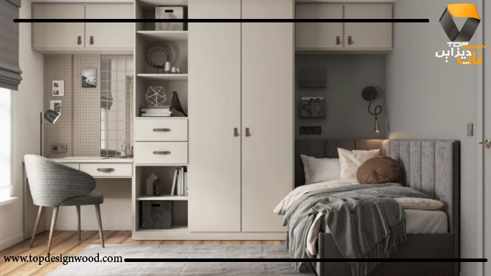 ویژگی کمد دیواری اتاق خواب کوچک
