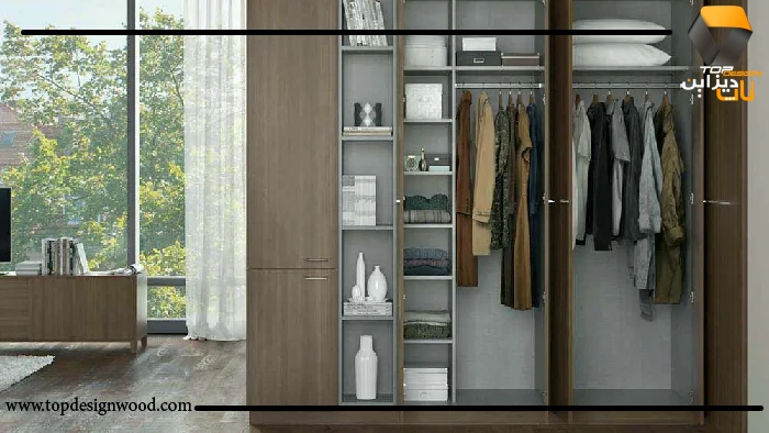 کمد دیواری اتاق خواب کوچک