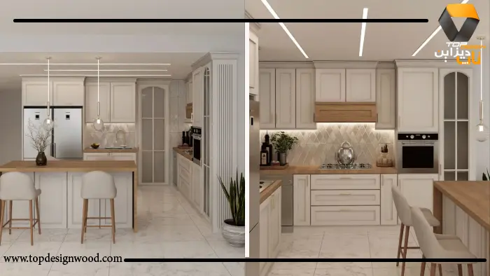 انواع کابینت نئوکلاسیک در کرج