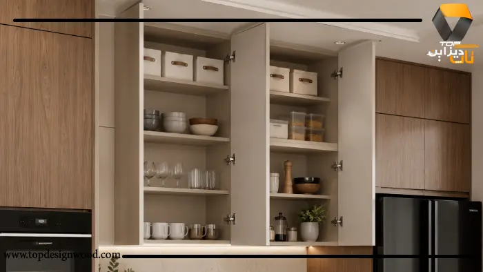 کابینت چوبی تا سقف