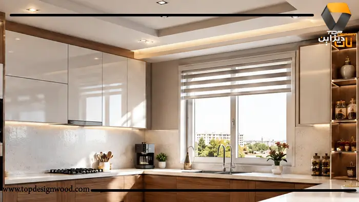 کابینت گوشه ساده